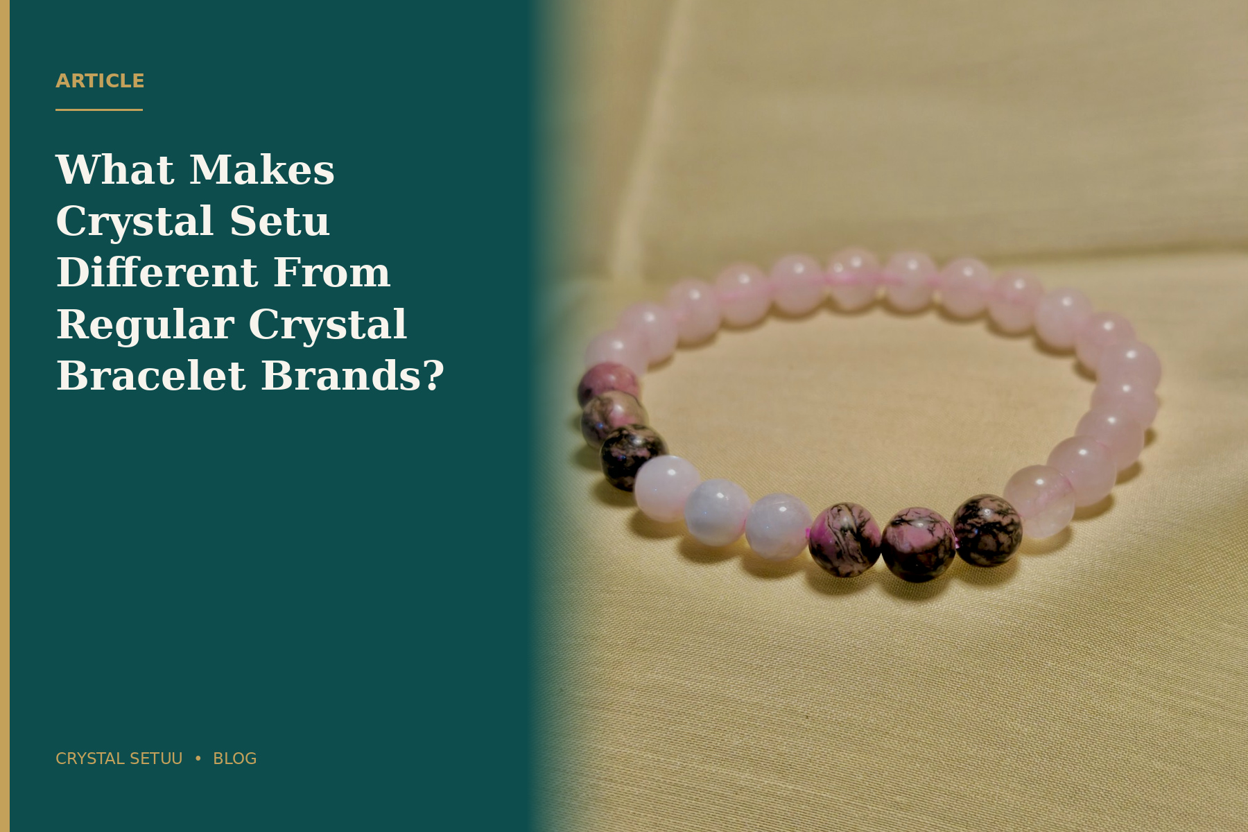 What Makes Crystal Setu Different